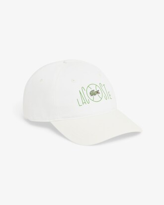Casquette twill de coton imprim&eacute;e