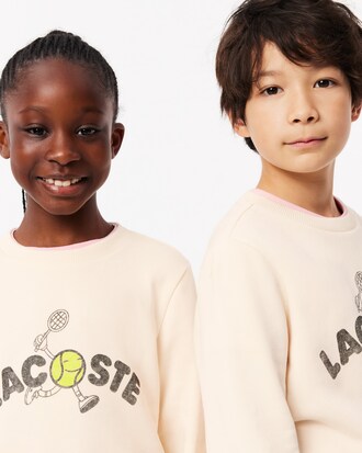 Sweatshirt col rond imprimé