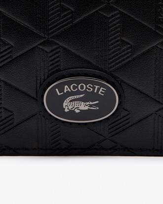 Portefeuille compact Nomogramme en cuir