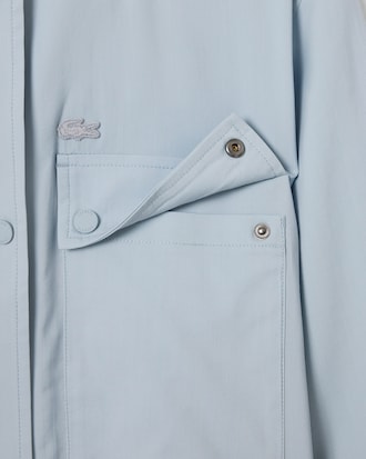 Chemise oversize laine mélangée Défilé