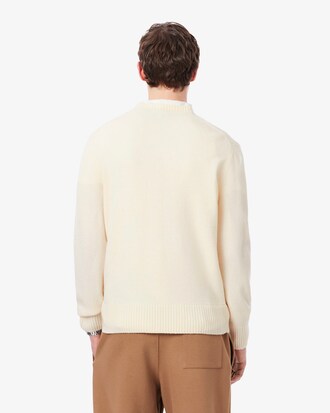 Pull en laine col rond