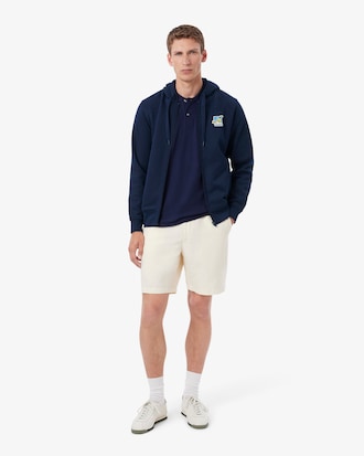 Sweatshirt zipp&eacute; &agrave; capuche Lacoste x Club Med