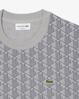 T-shirt jacquard monogramme