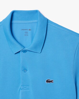 Polo regular fit en coton mélangé
