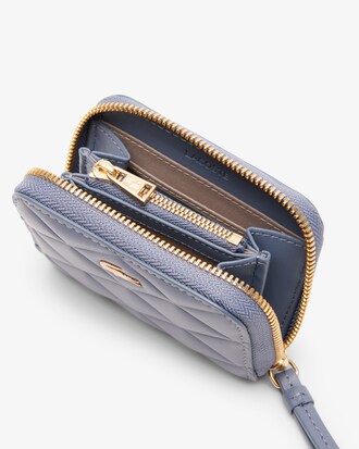 Petit porte-monnaie Crocodelle en cuir