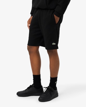 Short regular fit molleton