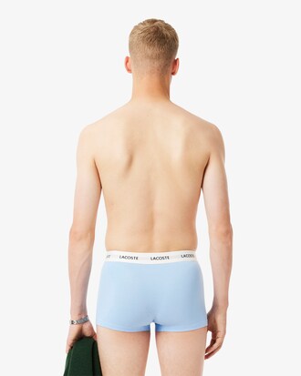 Lot de 3 boxers courts coton stretch