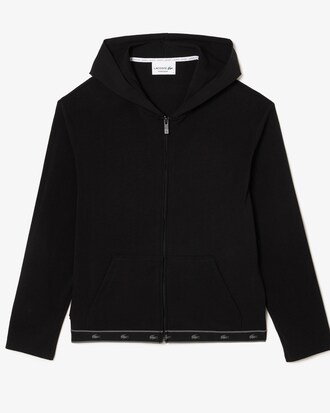 Sweatshirt d'intérieur zippé à capuche