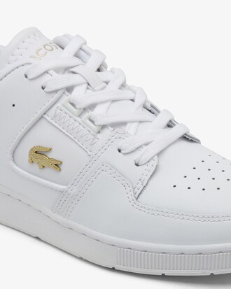 Sneakers Court Cage femme en cuir