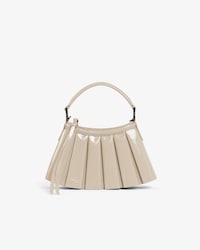 Mini sac Lenglen cuir verni D&eacute;fil&eacute;