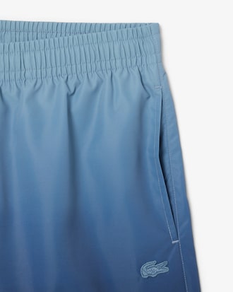 Short de bain court imprimé dégradé