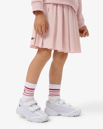 Jupe pliss&eacute;e coton Oxford