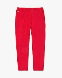 Pantalons à plis Lacoste SPORT Golf femmes en gabardine technique