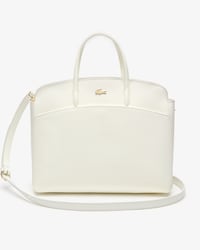 Sac cabas zippé Chantaco en cuir piqué avec poche