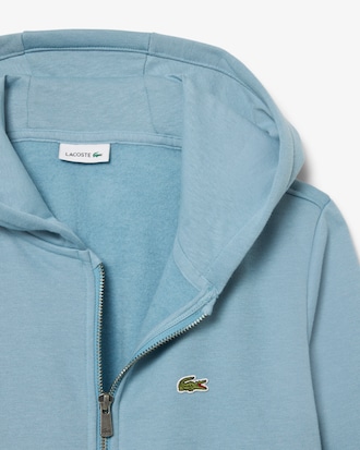 Sweatshirt mixte zipp&eacute; en molleton gratt&eacute;