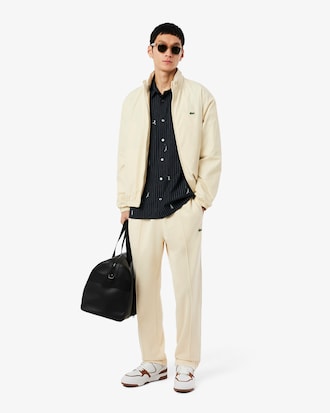 Chemise relaxed fit coton brod&eacute;