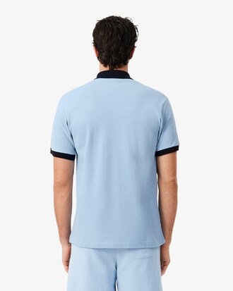 Polo classic fit c&ocirc;tes contrastantes