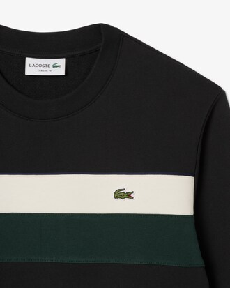 Sweatshirt molleton color-block
