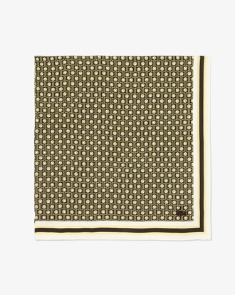 Foulard imprimé en satin