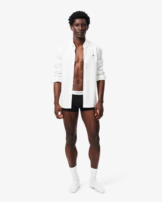 Lot de 3 boxers courts coton stretch