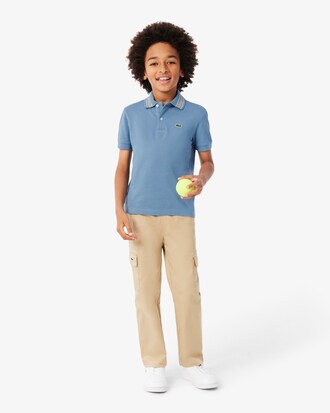 Polo Petit Piqu&eacute; col ray&eacute;