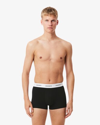 Lot de 3 boxers courts coton stretch