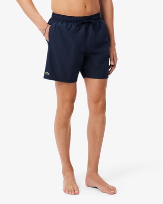 Short de bain mi-long uni