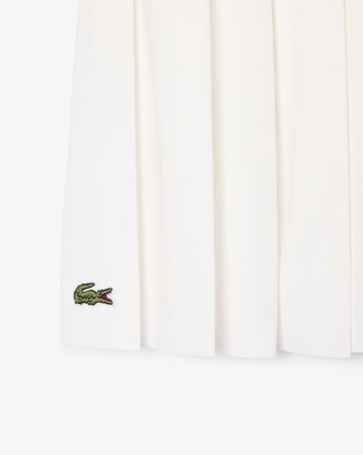 Jupe pliss&eacute;e coton Oxford