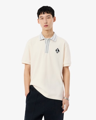 Polo classic fit fabriqu&eacute; en France badge