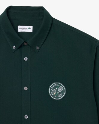 Chemise Oxford badge regular fit