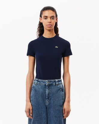 T-shirt slim fit coton stretch
