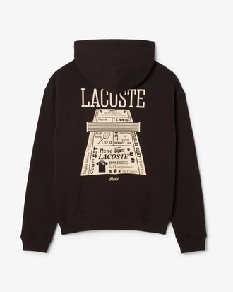 Sweatshirt &agrave; capuche loose fit imprim&eacute;