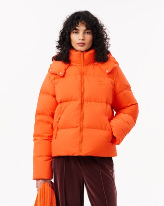 Doudoune à capuche relaxed fit duvet
