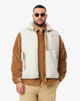 Veste sans manche polaire sherpa