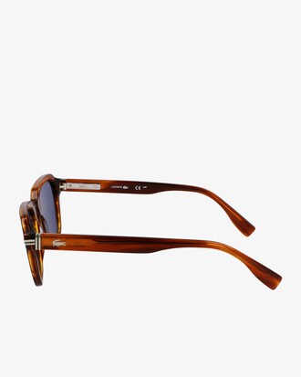 Lunettes The Line rectangulaires ac&eacute;tate