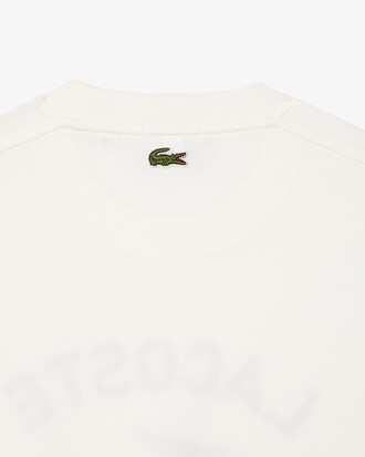 T-shirt coton imprimé signature