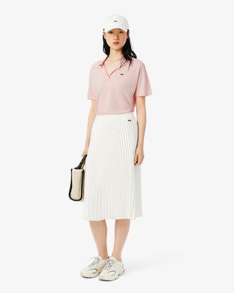 Polo relaxed fit Piqué fluide