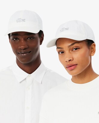 Casquette badge twill de coton