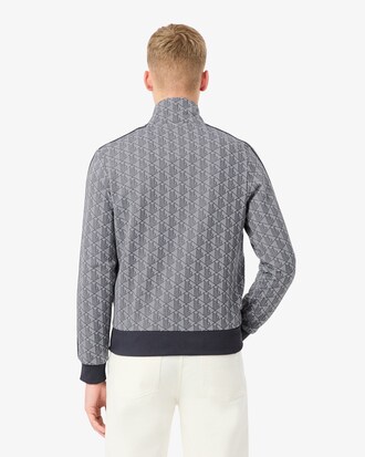 Veste de surv&ecirc;tement zipp&eacute;e Paris jacquard
