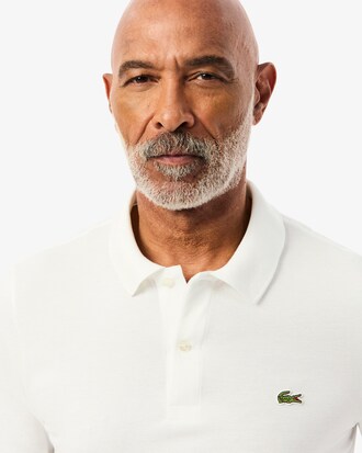 Polo L.12.12 slim fit manches longues