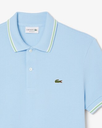 Polo L.12.12 regular fit liserés