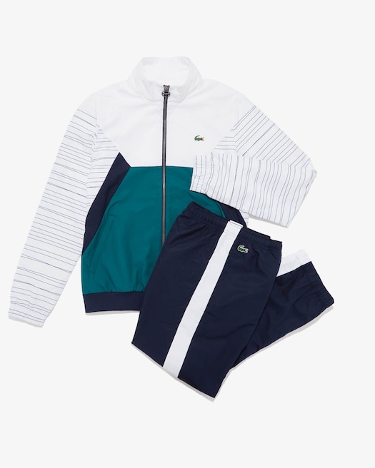 Blanc / Bleu Marine / Vert / Bleu Marine