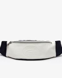 Sac banane L.12.12 Cuir bicolore avec marquage embossé