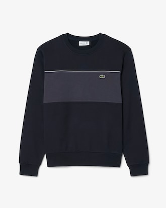 Sweatshirt molleton color-block
