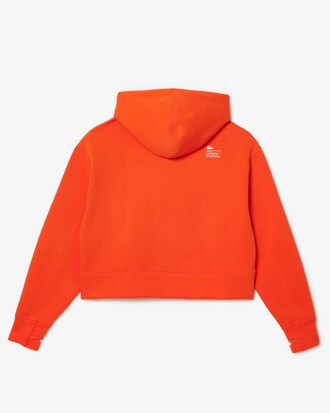 Sweatshirt à capuche court coton