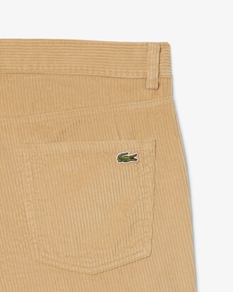 Pantalon velours c&ocirc;tel&eacute; slim fit