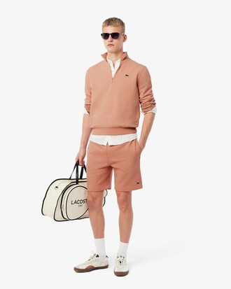Short regular fit molleton