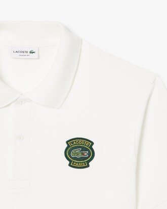 Polo classic fit en Petit Piqué avec badge