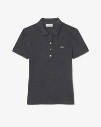 Polo L.12.D slim fit en mini piqu&eacute; stretch