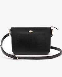 Sac bandoulière Chantaco en cuir piqué color-block